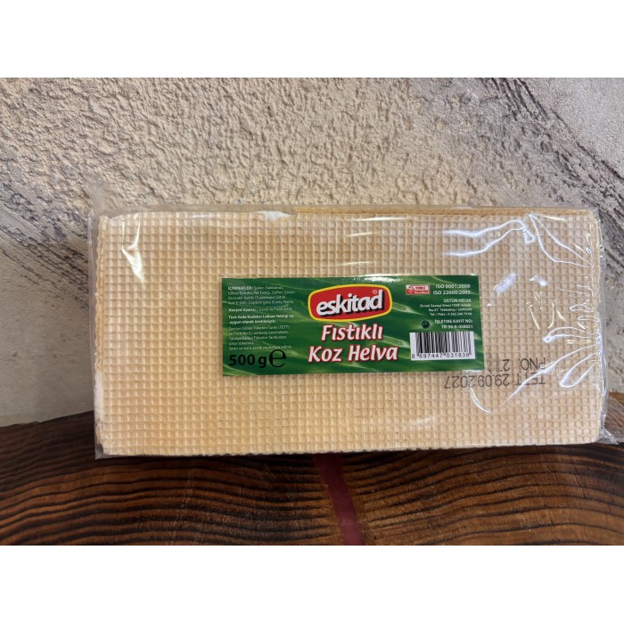 Fıstıklı Koz Helva 500gr 